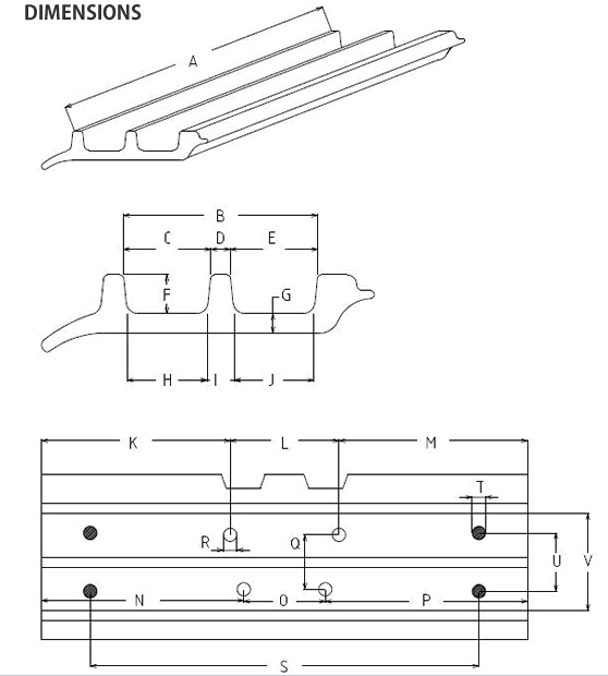 Exchangeable Clip On Rubber Track Pads
