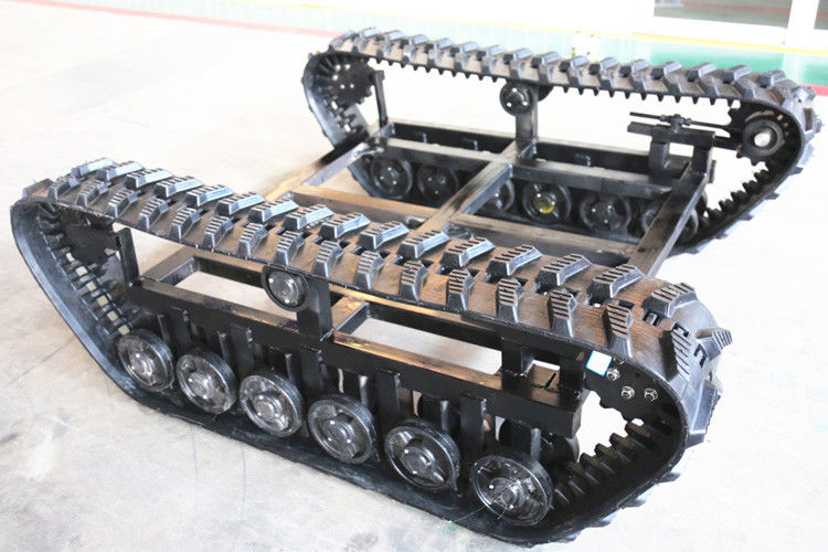 Stent Type Rubber Track Undercarriage Customizhed Size For All Terrain