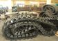Rubber / Steel Agricultural Rubber Tracks 203mm Pitch With Tread Design