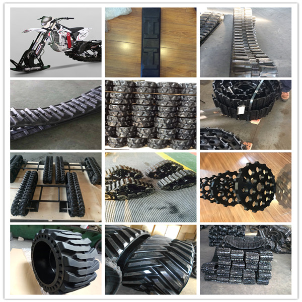 180mm Wide Excavator Rubber Tracks For Mini Excavator Kubota Kx21 / Bobcat 418 / E08