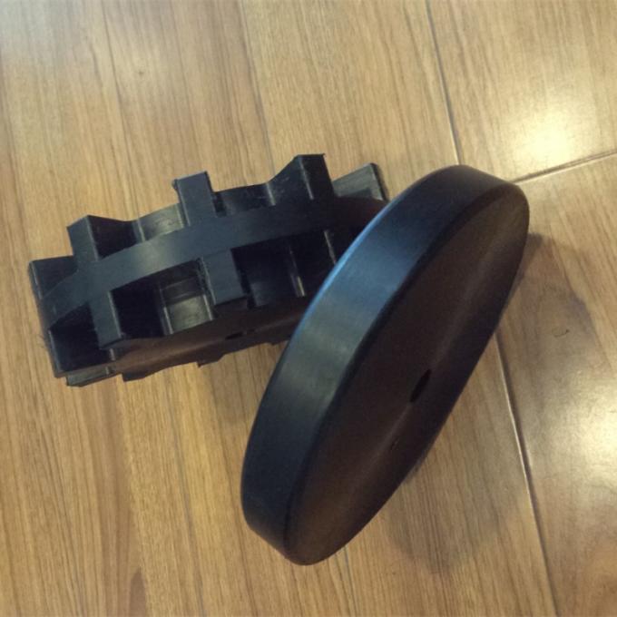 Lightweight 60mm Pitch 20 Link Robot Rubber Tracks