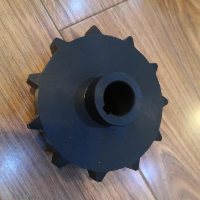 Small Machine 37mm Pitch Continuous Rubber Track