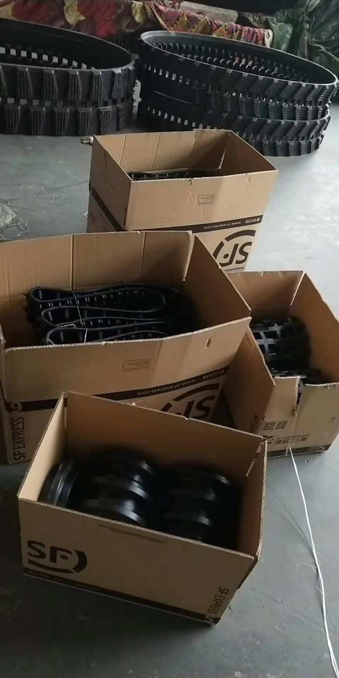 Wide 120mm Snow Blower Rubber Track 60MM Pitch 20 Links