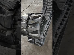 300×52.5K×76 Rubber Track Undercarriage / Lightweight Rubber Tracks For Construction Equipment