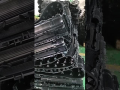 56 Links 500mm Width Rubber Snow Tracks Continuous With Jointless