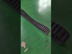 Anti - Slip Robot Rubber Tracks Metal Inside Size 60 X 15 Adjustable Length