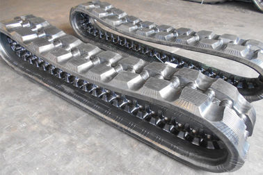 Adjustable Skid Steer Tire Tracks , Flexible Skid Steer Loader Attachments