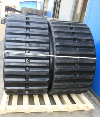 700x100x80 Customized Dumper Rubber Track for Morooka Construction Machinery