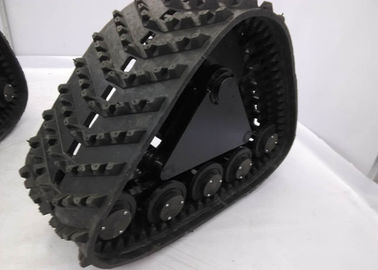 Low Ground Pressure Snowmobile Track System , Vehicle Pickup Track System