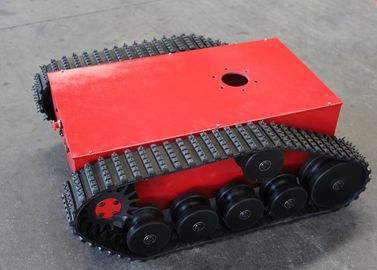 Lawn Mover Robot Tank Rubber Track Chassis Undercarriage Width 785mm Length 1070mm