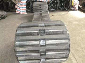Rubber And Steel Excavator Rubber Track 900*150*68 For Dumper Mst2600