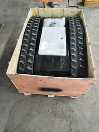 200KG Max Load Rubber Track Undercarriage With Shock Absorption For Robot