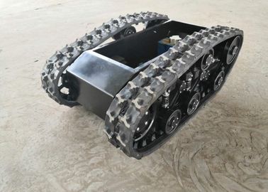 Rubber Chassis Tracked Undercarriage Systems With Shock Absorption 200kg Loading Weight