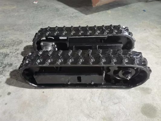 Lightweight Farm Rubber Track Undercarriage With Hydraulic Motor