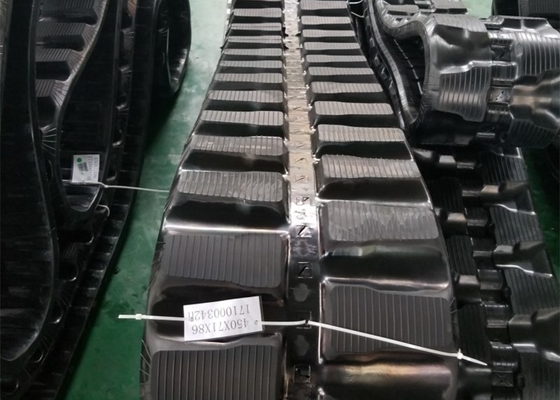 EXCAVATOR Rubber TrackS 450 X 71 X 86 Links for KUBOTA / HANIX / HYUNDAI