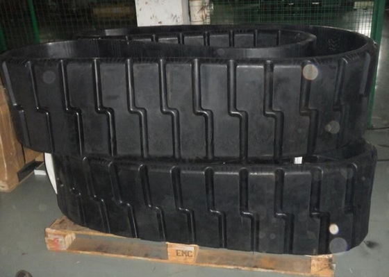 470X152.4X56 Paver Rubber Tracks For PF6110 Spare Parts 336" length