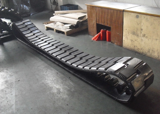 470X152.4X56 Paver Rubber Tracks For PF6110 Spare Parts 336" length