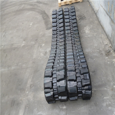 300 X 52.5 X 82W Excavator Rubber Tracks For Excavator Construction Machinery