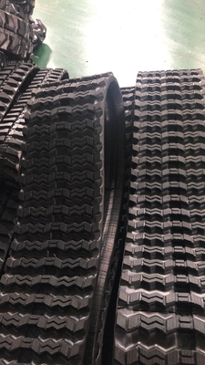 ZZS450x86x56 Zigzag Pattern Skid Steer Loader Size Adjustable Rubber Track
