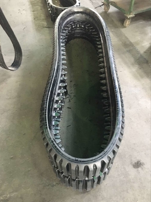 ZB450x86x56 Straight Pattern Skid Steer Loader Size Adjustable Rubber Track