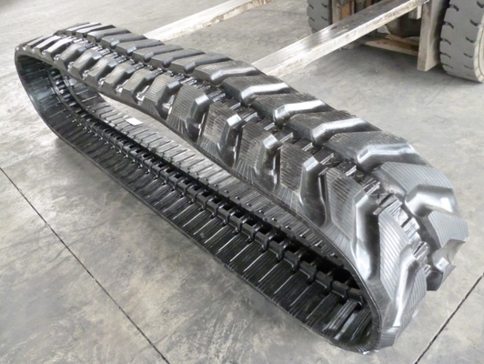 400x72.5x74W Excavator Rubber Track for Construction Machinery
