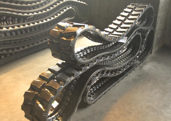 300x55x84  Excavator Rubber Track Length 4620mm