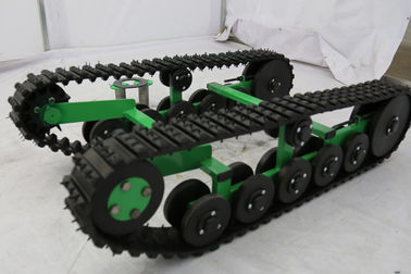 Carring Machine Rubber Track Undercarriage Sharp Edge For Children Driving Robot