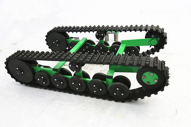 Carring Machine Rubber Track Undercarriage Sharp Edge For Children Driving Robot