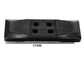 Black Color Excavator Rubber Pads Noise Reduction For Hitachi EX120