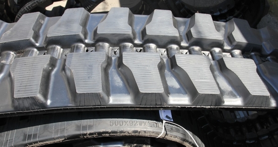 500x92x84W  Customized Good Quality Excavator Rubber Crawler Rubber Track