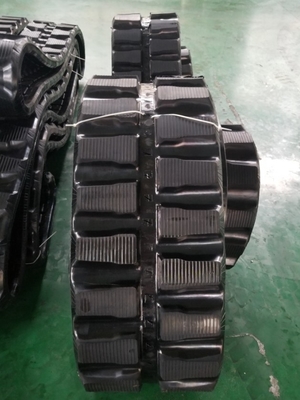 450x71x86 308BSR Excavator Rubber Track Total Length 71x86 6106mm
