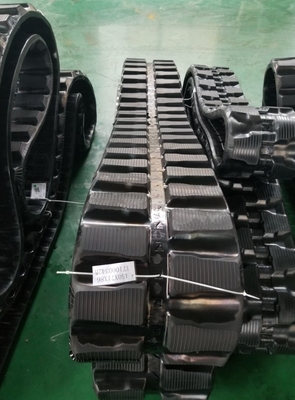450x71x86 308BSR Excavator Rubber Track Total Length 71x86 6106mm