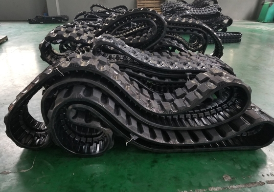450x71x86 308BSR Excavator Rubber Track Total Length 71x86 6106mm