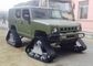 Jeep / Truck Rubber Track System Small Size With 400mm Width Crawler