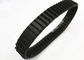 Black Color Toy Rubber Tracks Less Vibration 60mm Width ISO9001 Certification
