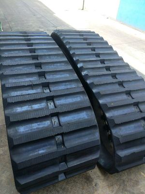 600*125*62  OEM Cralwer Dumper RT800 Dumper Rubber Track