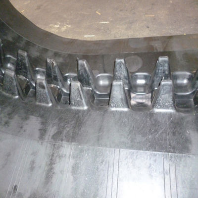 600*125*62  OEM Cralwer Dumper RT800 Dumper Rubber Track