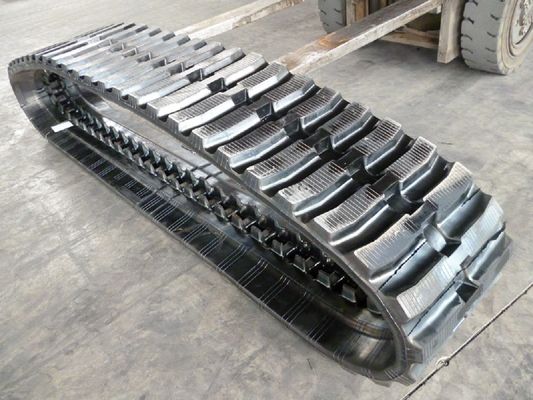 420x100x54  Block Tread  Cralwer MX55 Excavator Rubber Track