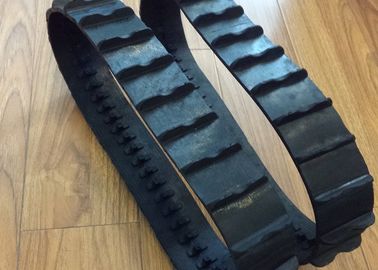 Lawn Mover Lightweight Rubber Tracks , 60mm Width 40 Links Small Tank Tracks