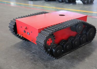 Lawn Mover Robot Tank Rubber Track Chassis Undercarriage Width 785mm Length 1070mm