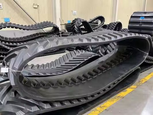 610X127X40 Chinese OEM Agricultural Track JD 764 High Speed Dozer Rubber Track