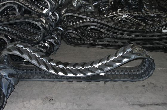 400x72.5x76W Excavator Rubber Track for Construction Machinery