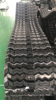 320x86x55/400x86x55/450x86x55 Zigzag Pattern Skid Steer Loader Rubber Track