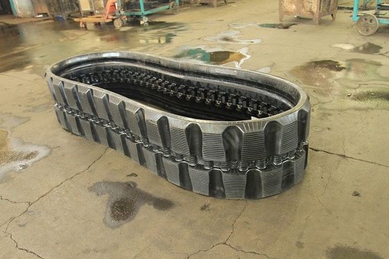 Rubber Track KU450X86X58/B450X86X58 Skid Steer Loader Undercarriage Rubber Track