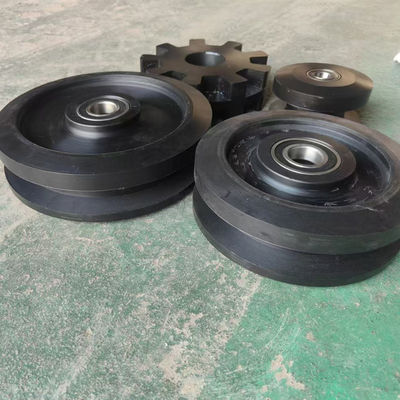 ATV UTV Snow vehicles high speed rubber track with wheels  Custom rubber tracks