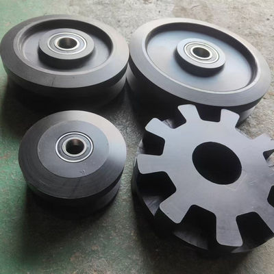 ATV UTV Snow vehicles high speed rubber track with wheels  Custom rubber tracks