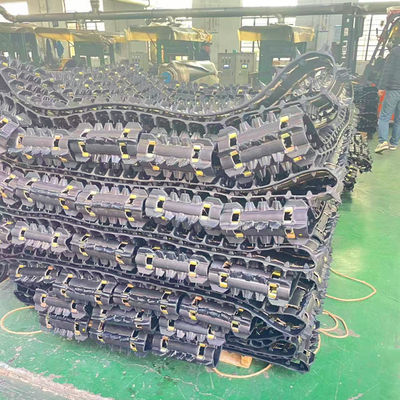 ATV UTV Snow vehicles high speed rubber track with wheels  Custom rubber tracks