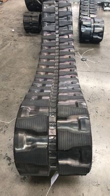 Rubber Track 450*81*76W W-Lug Pattern Excavator Rubber Track Fits for TB175 Excavator