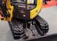Libra 114s 115t 116s Excavator Rubber Tracks 45 Links For Construction Machine