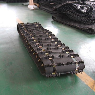 Custom tracks specially for ATV UTV snow bike snowmobile Robotics tracks free sample